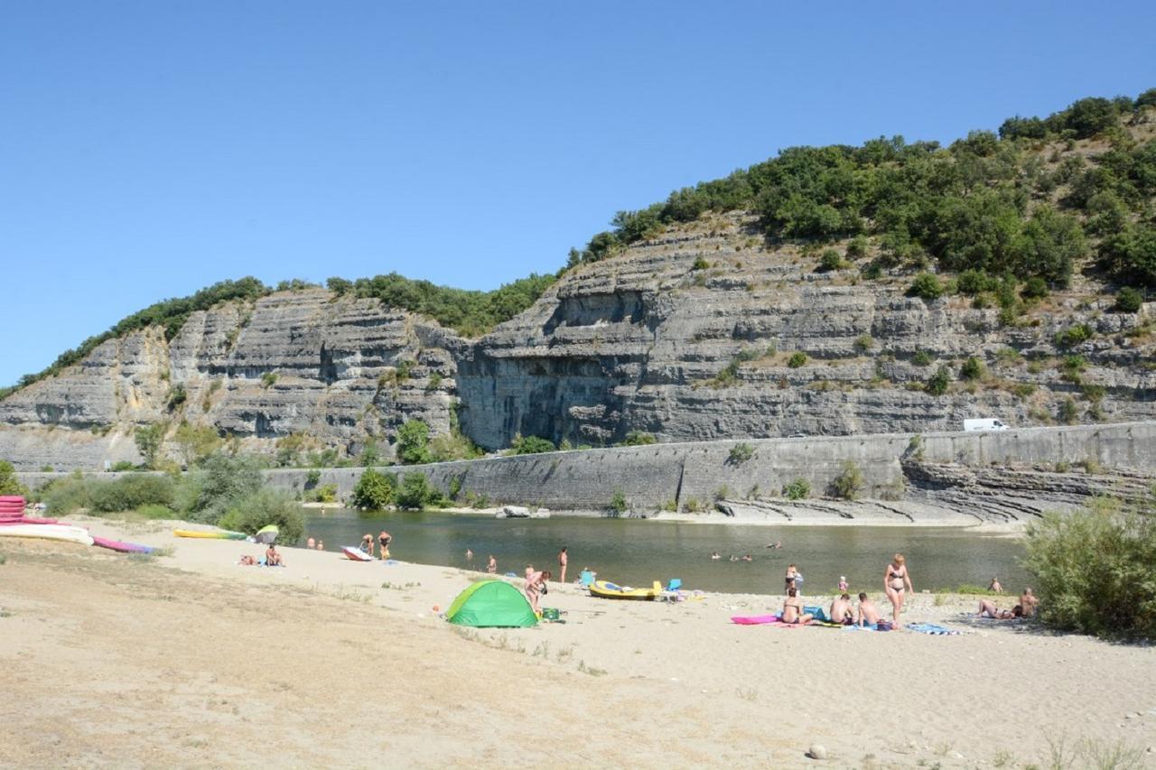 Aloha Plage Camping 4Etoiles Sampzon Exterior foto